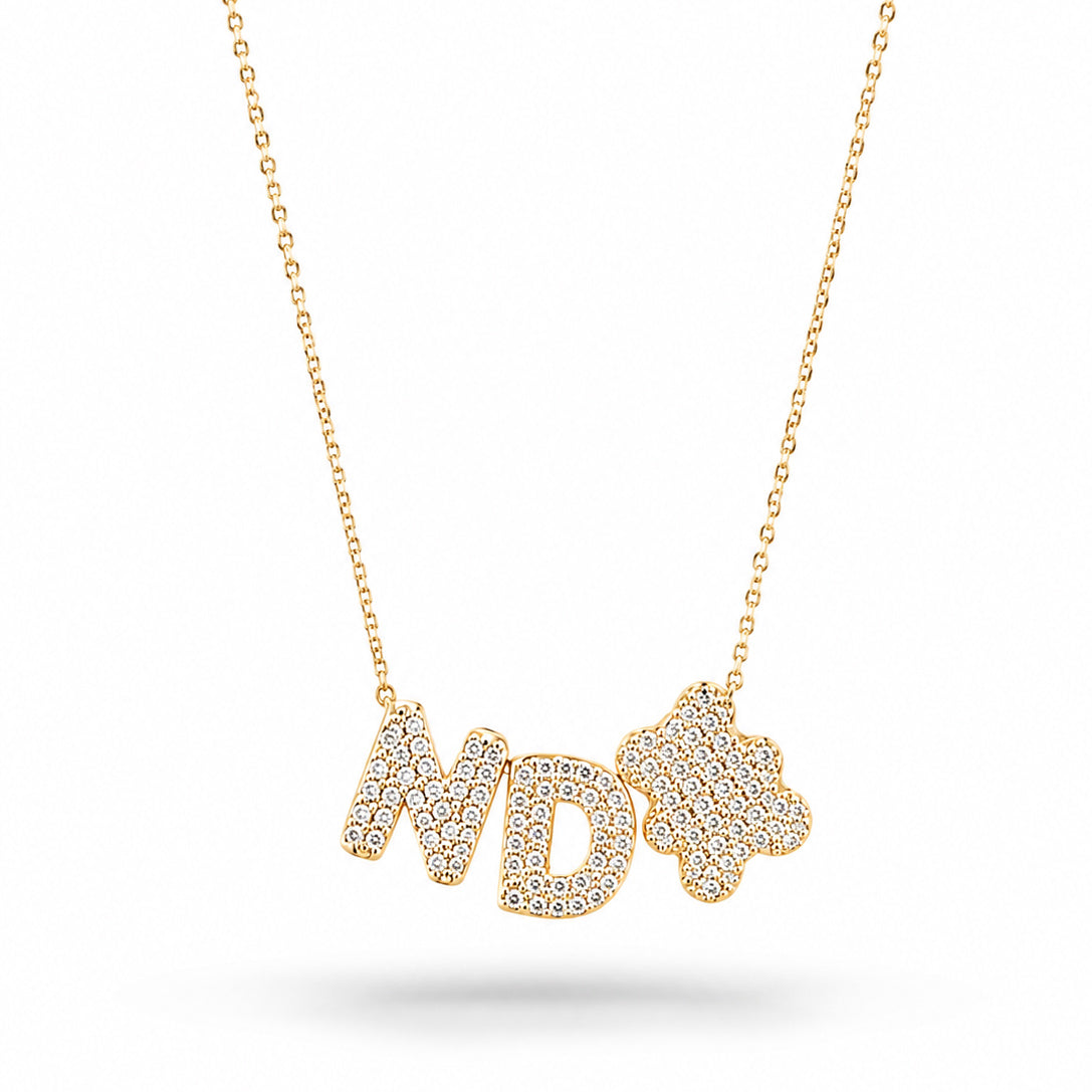Personalised Sparkle Necklace | Anti-Tarnish