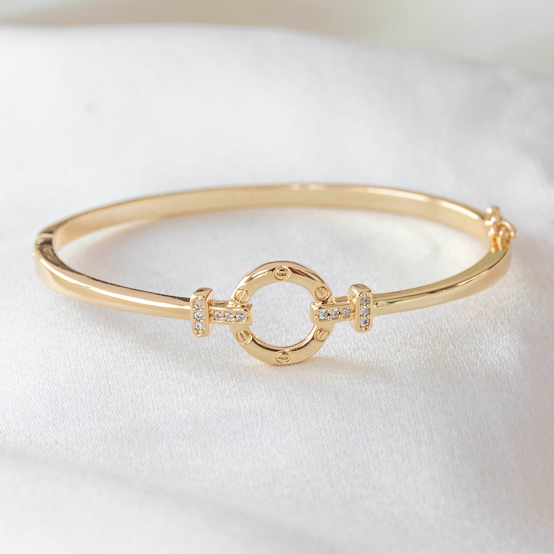 Classic Round Dainty Bangle