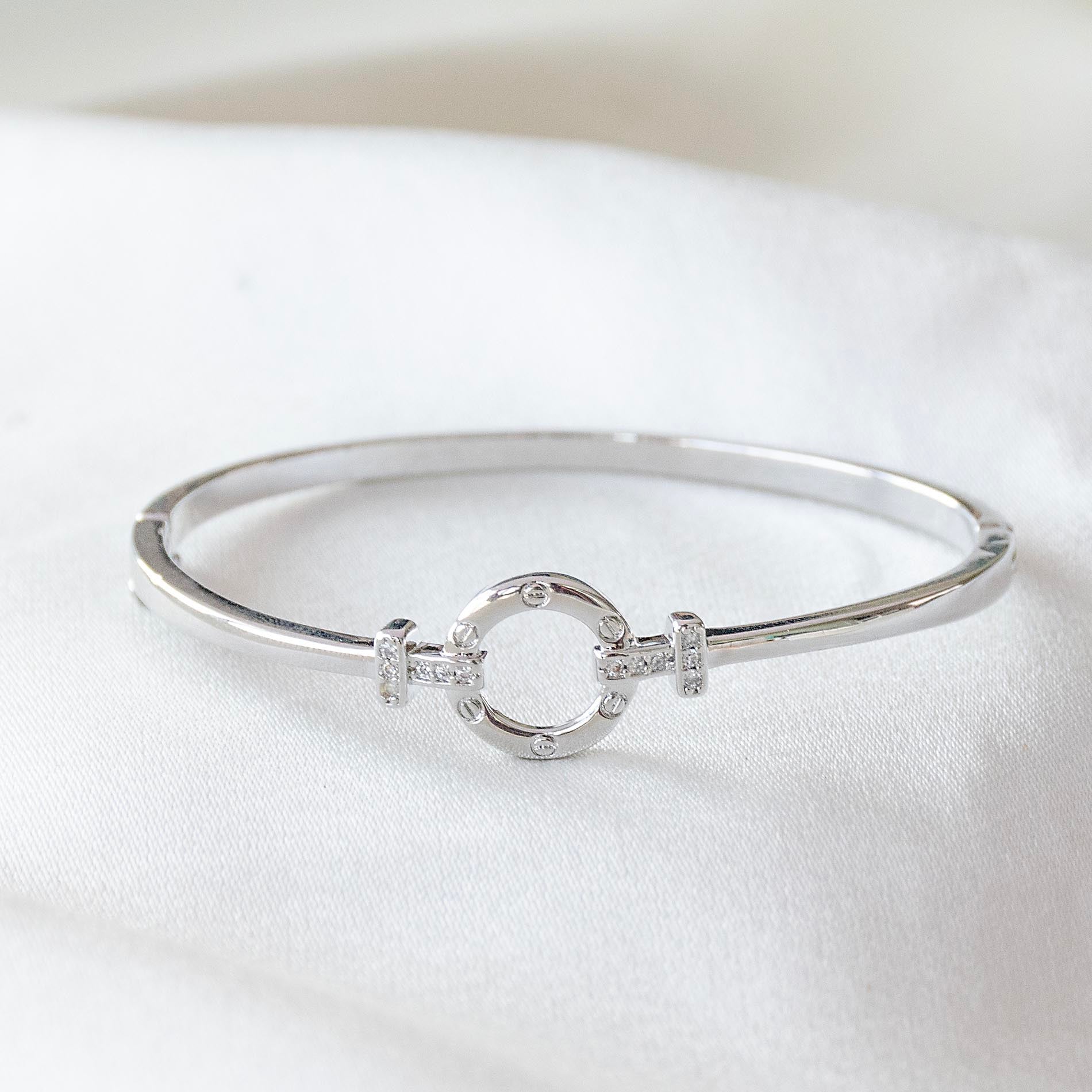 Classic Round Dainty Bangle