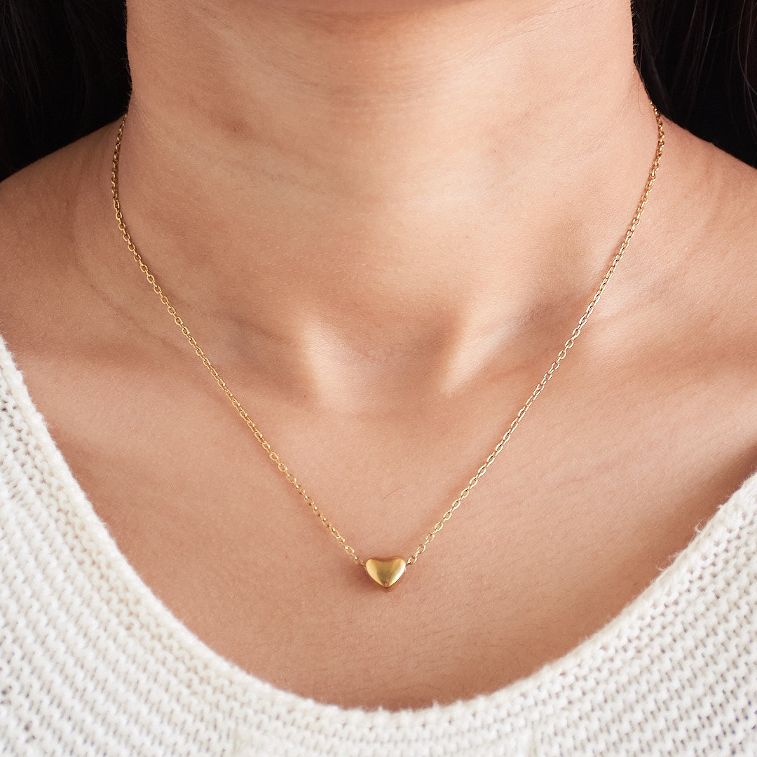 Golden Heart Necklace