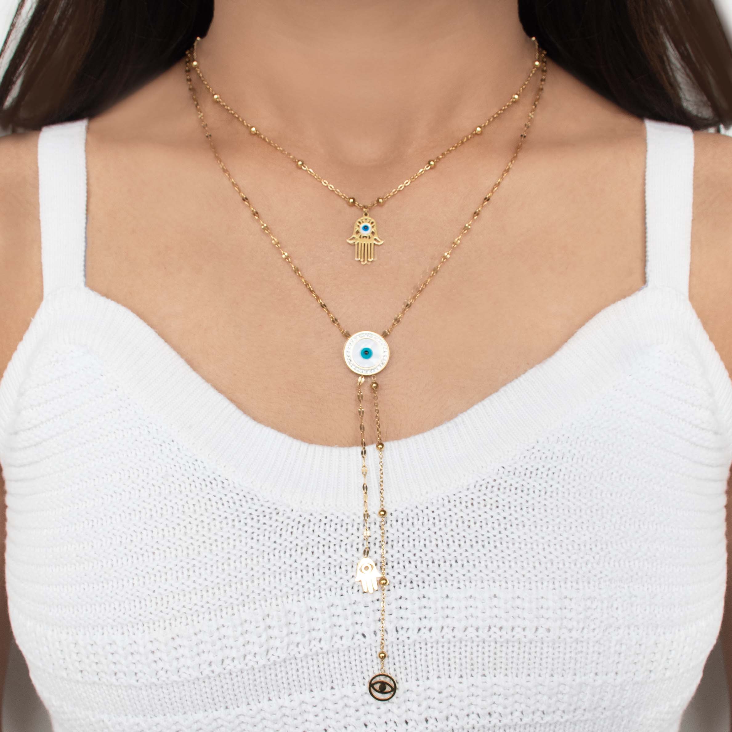 Collective Charm Layered Necklace