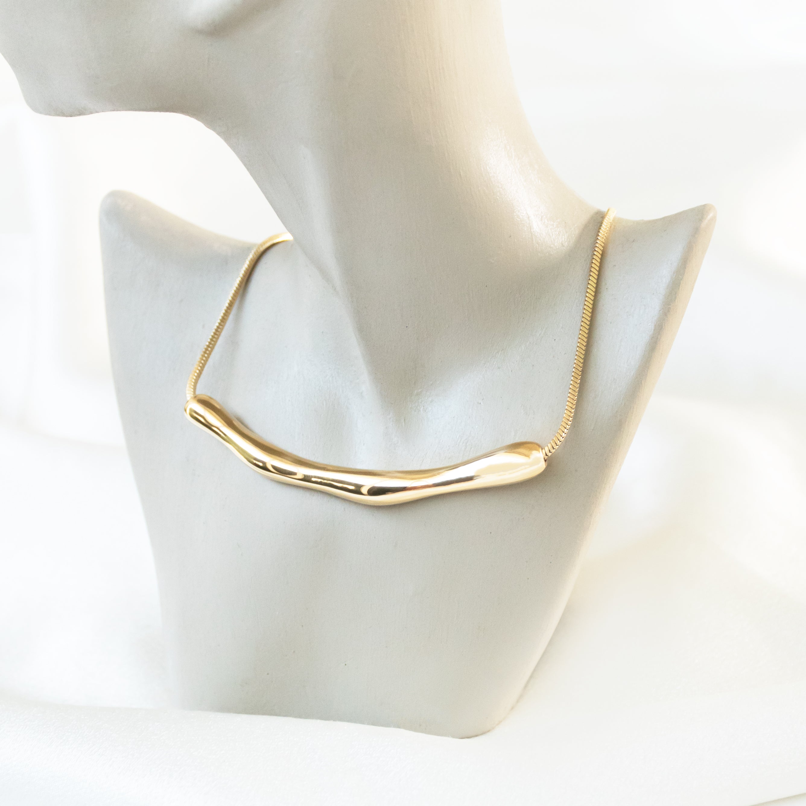 Sleek Abstract Necklace