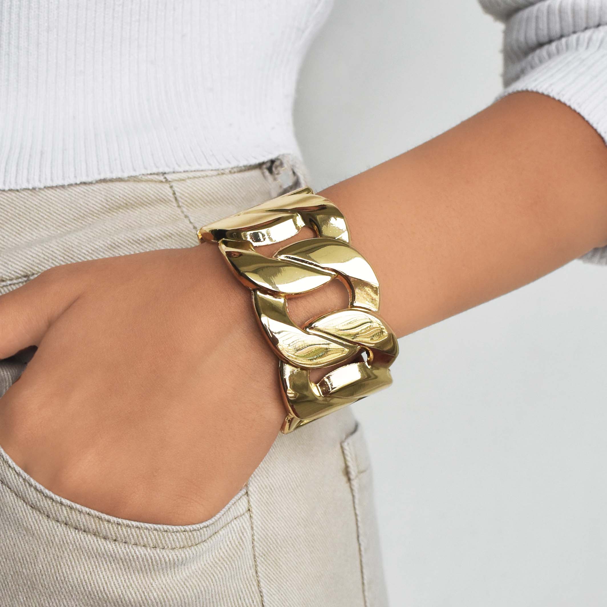 Chunky Chain Bangle