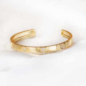 Glam Glitz Cuff Bangle