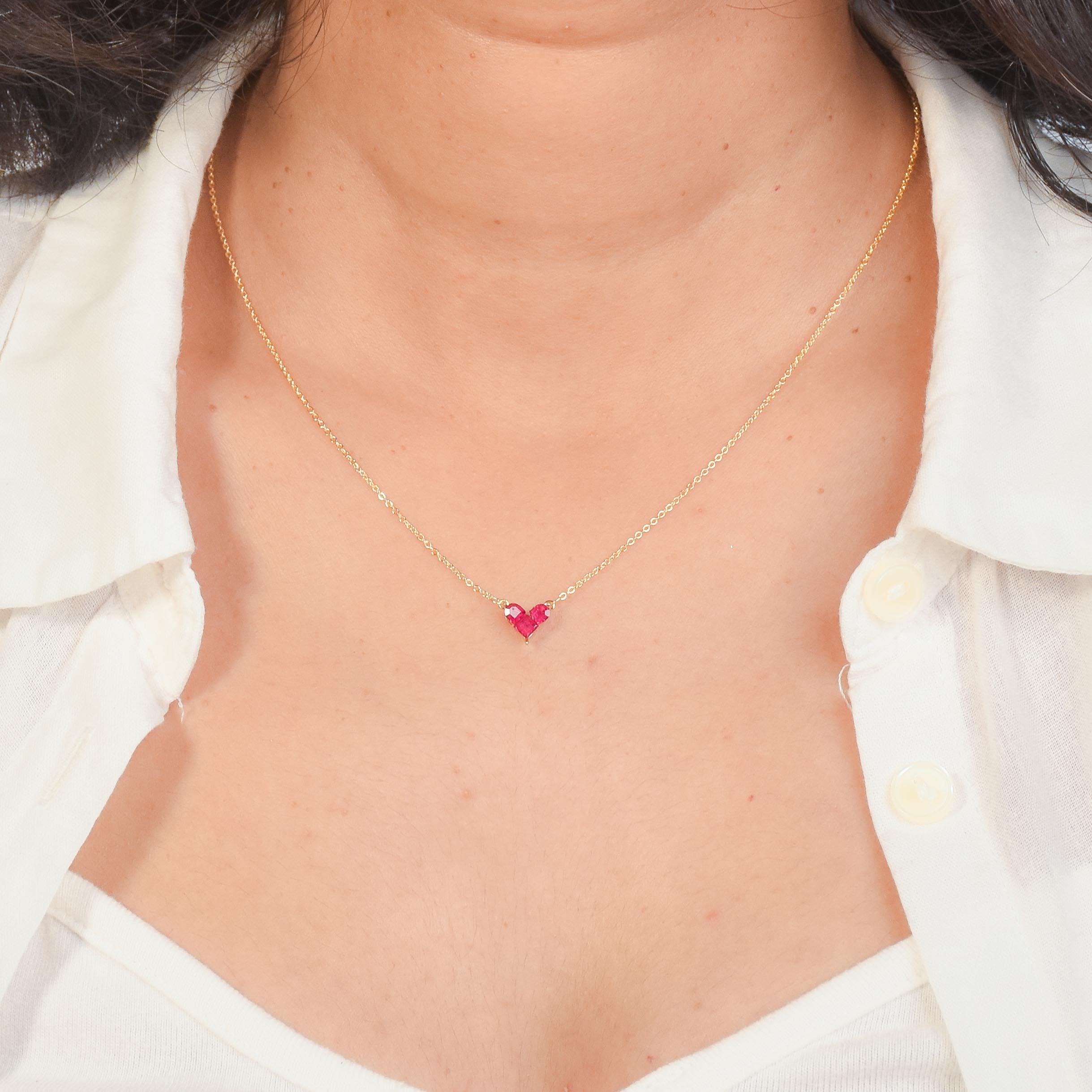 Crimson Heart Necklace