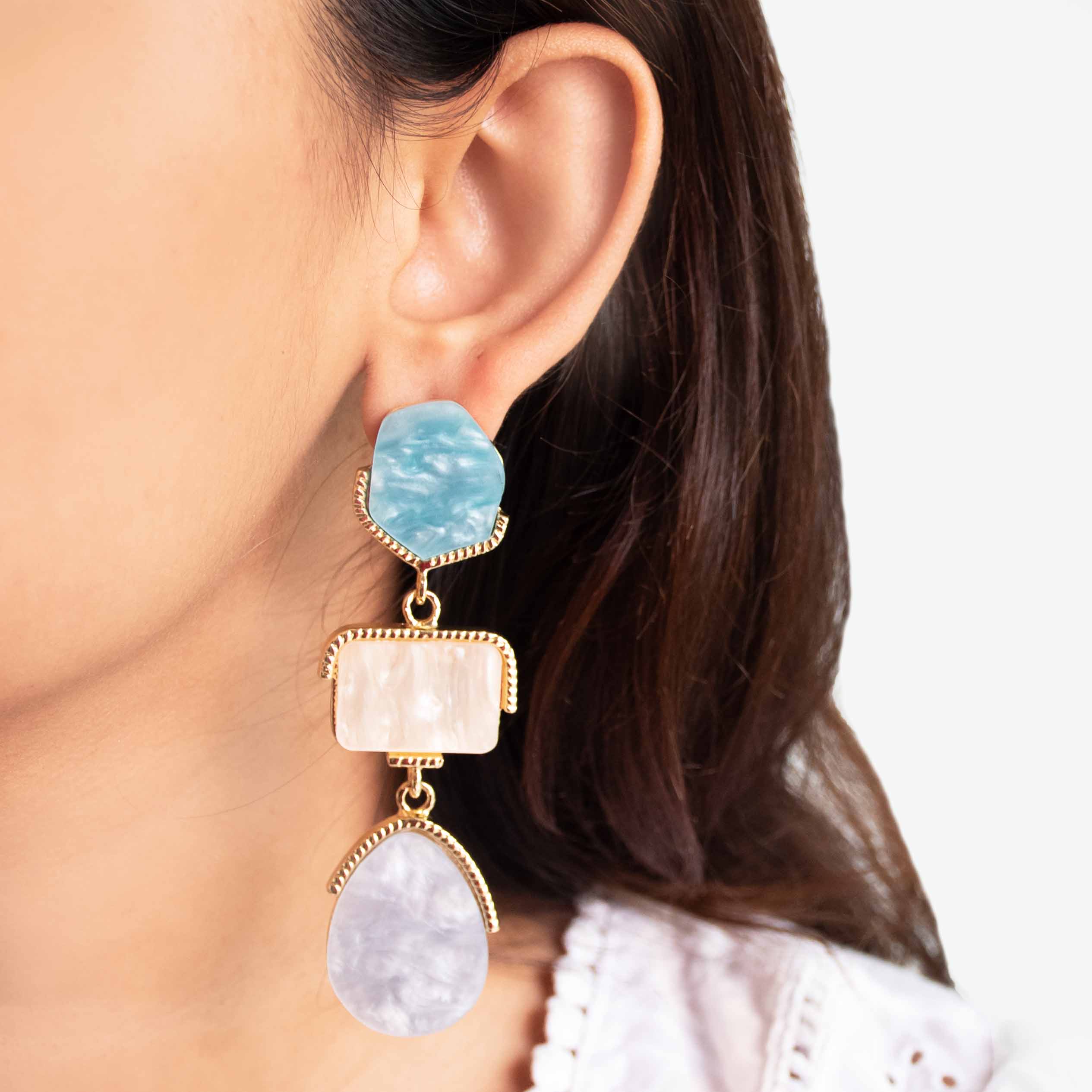 Statement Crystal earrings