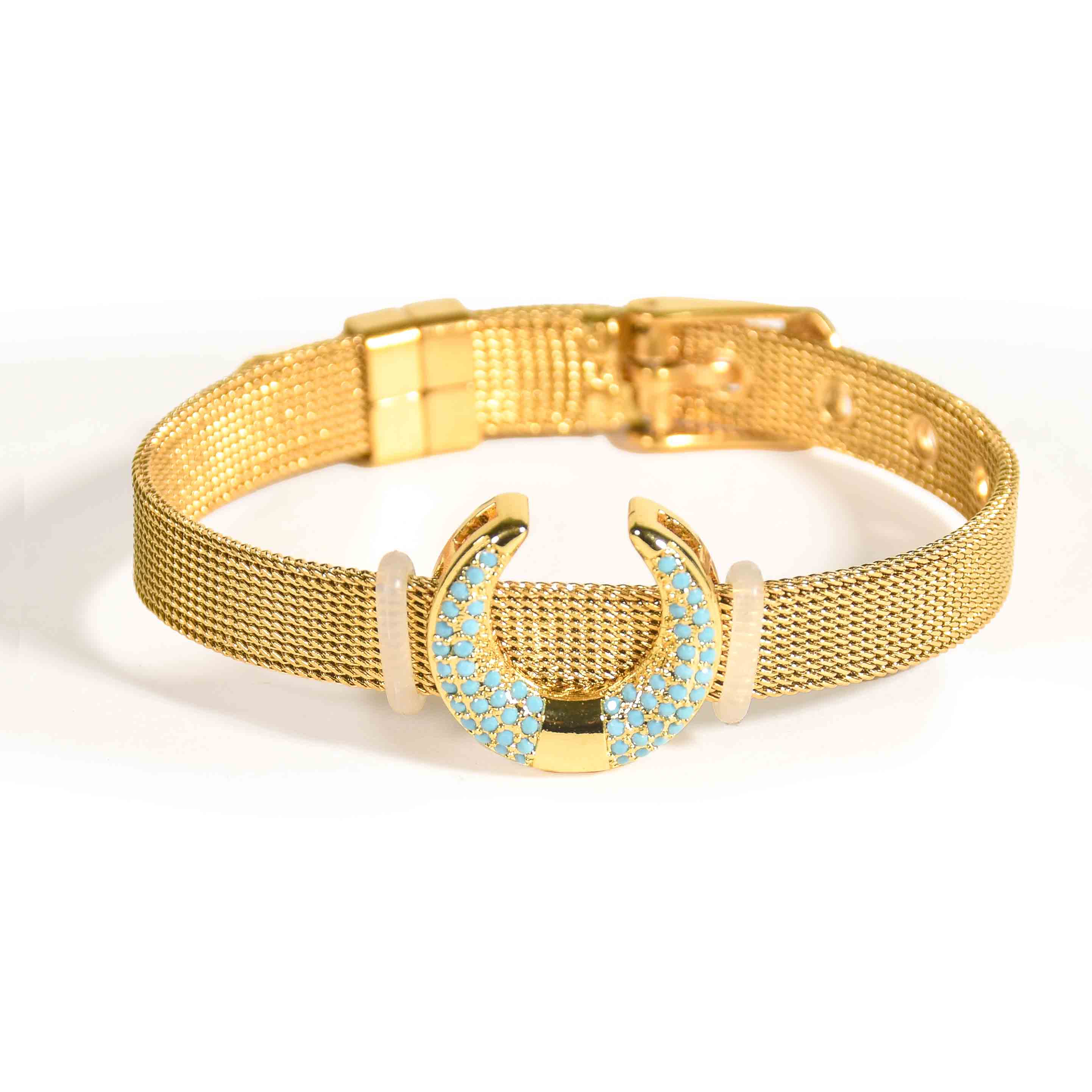 Blue Horseshoe Watch belt