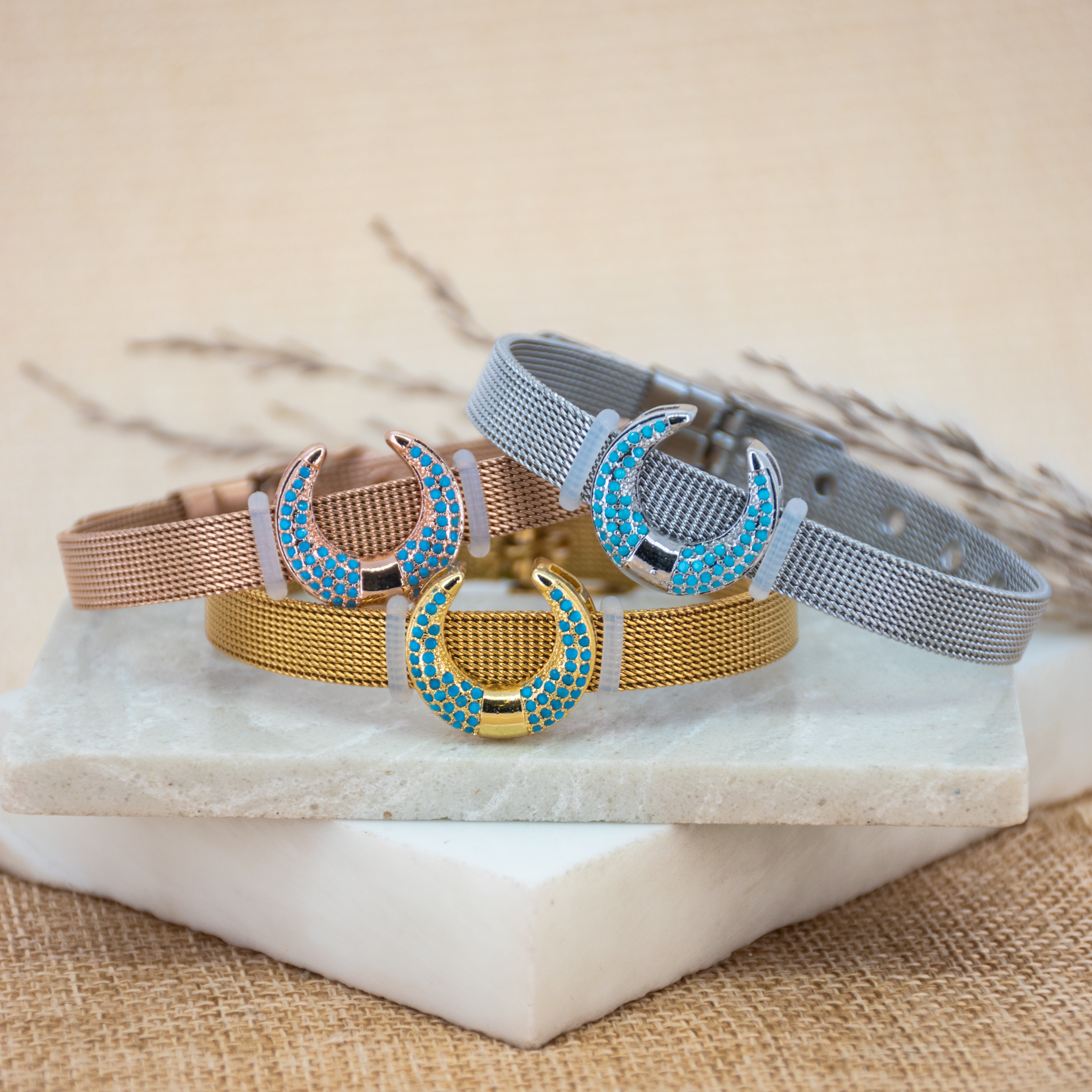 Blue Horseshoe Watch belt