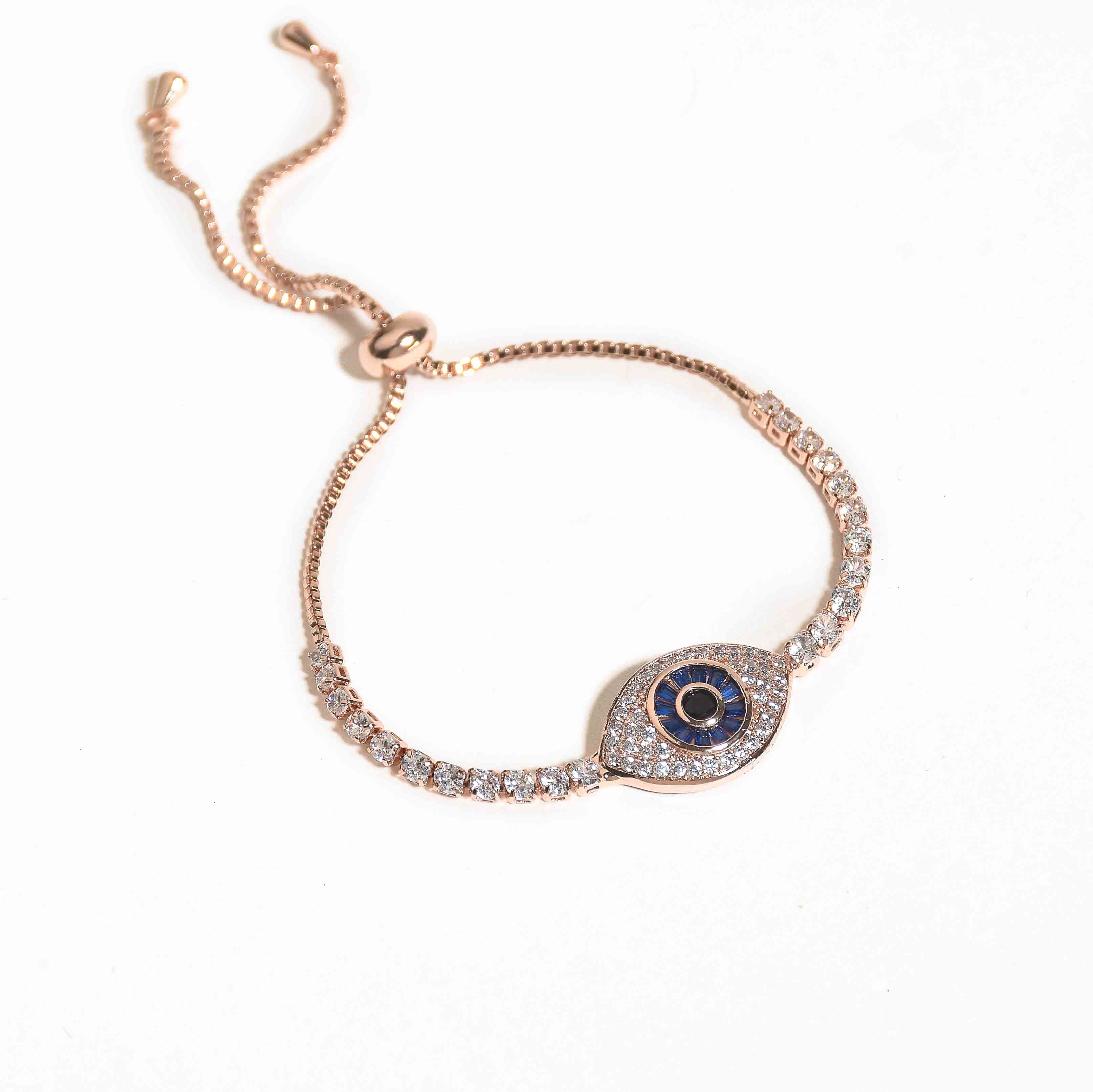 Evil Eye Tennis Bracelet