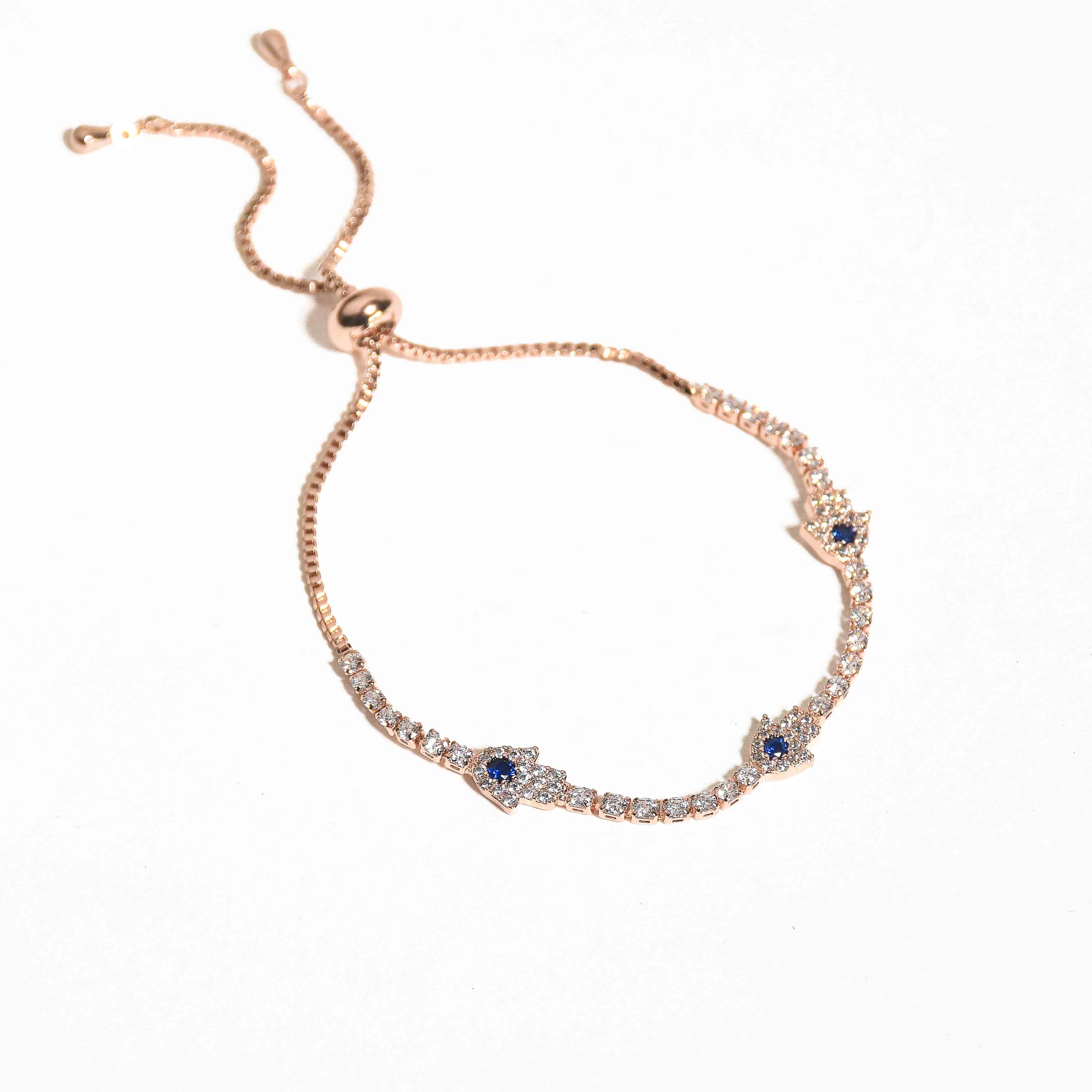 Triple Hamsa Bracelet