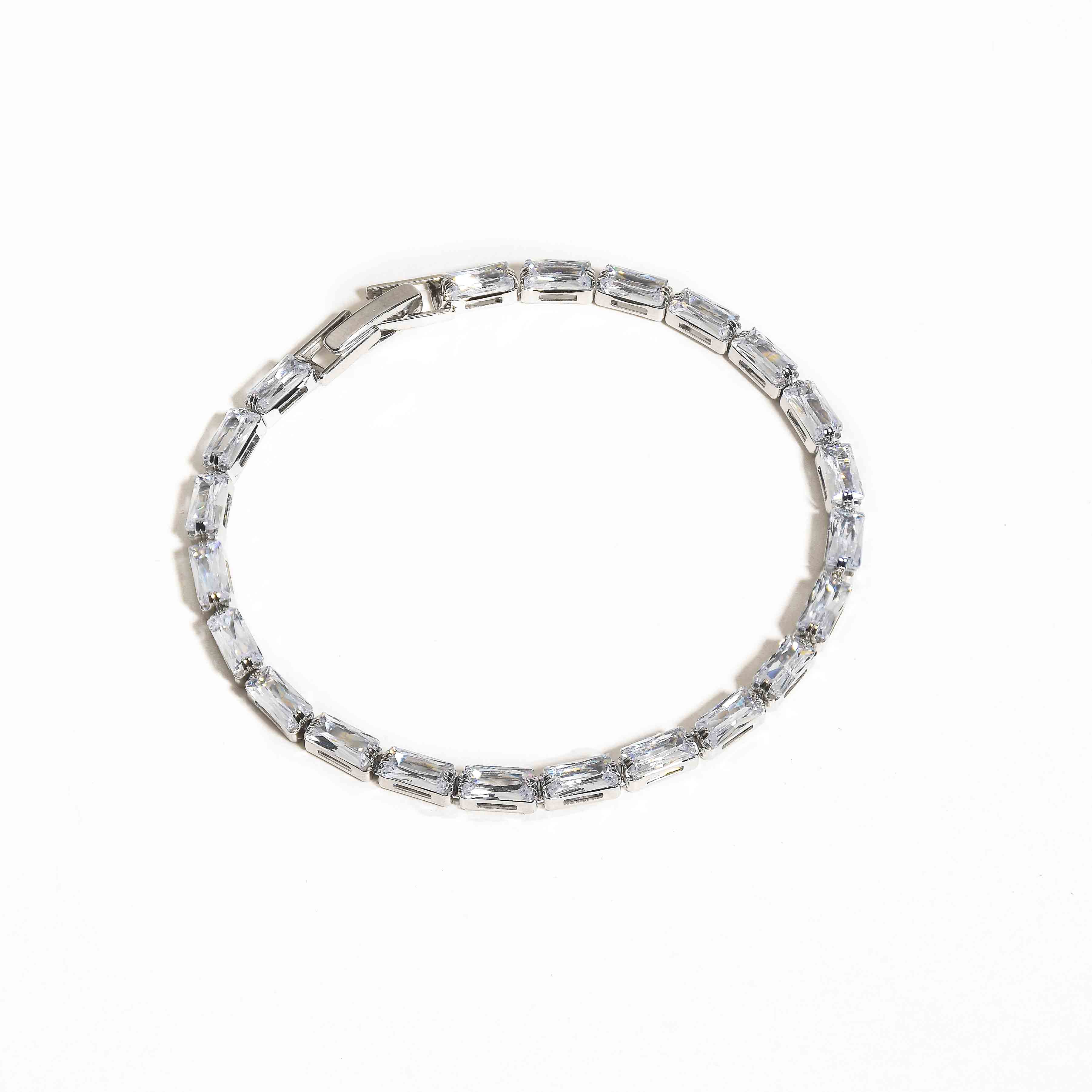 Sleek Stone Tennis Bracelet