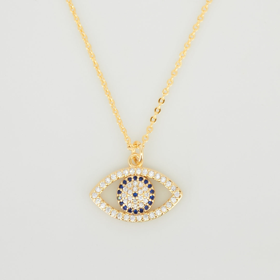 Minimalist Evil Eye Necklace