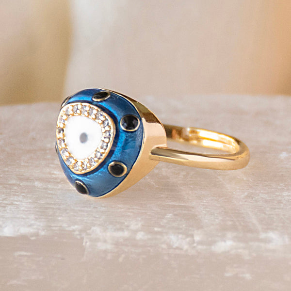 Ameba Evil Eye Ring