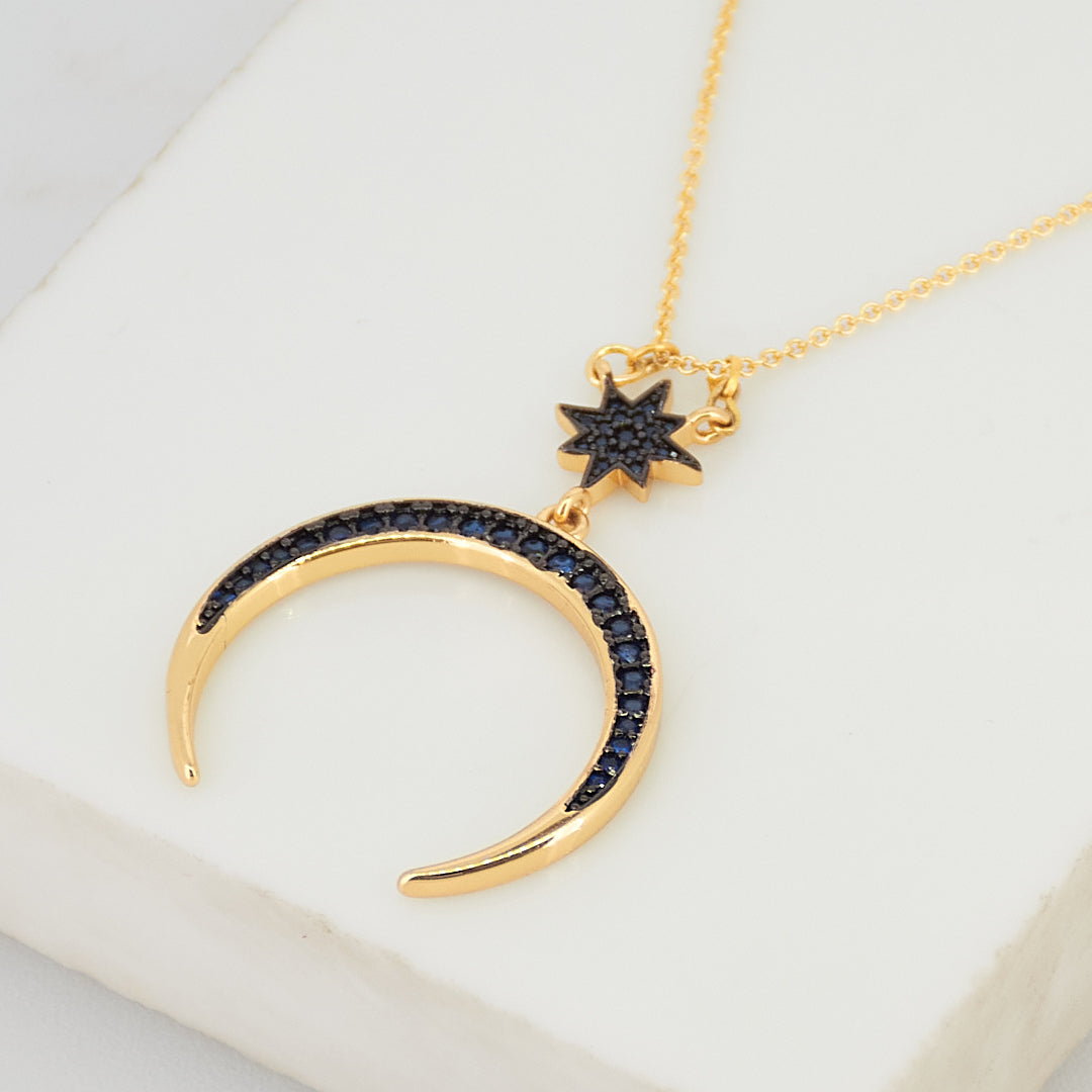 Star Horseshoe Necklace