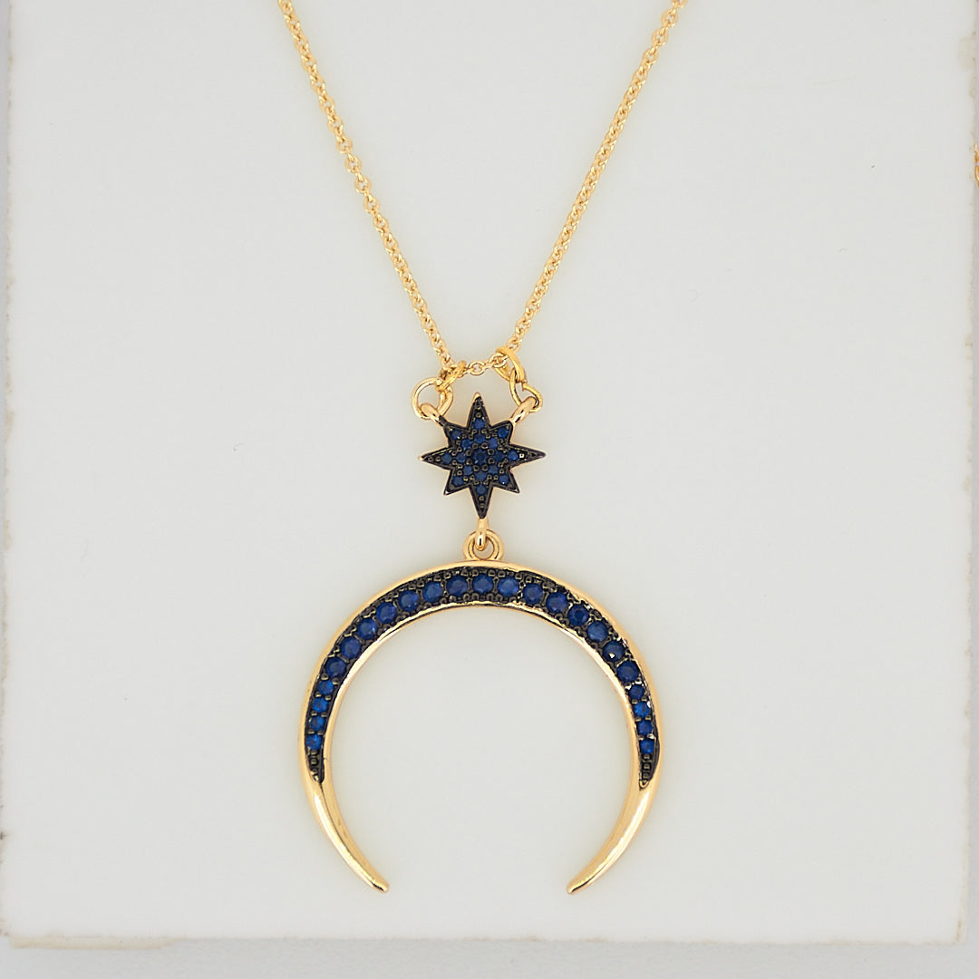 Star Horseshoe Necklace