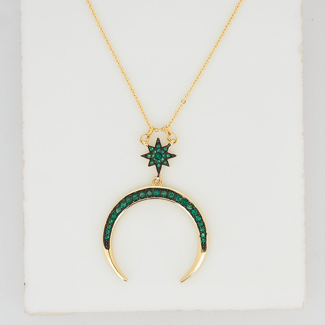 Star Horseshoe Necklace