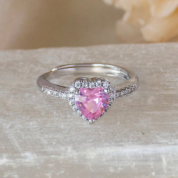 Heart Diamond Ring