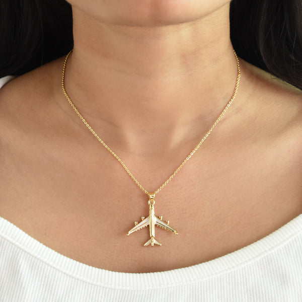 Aeroplane Necklace