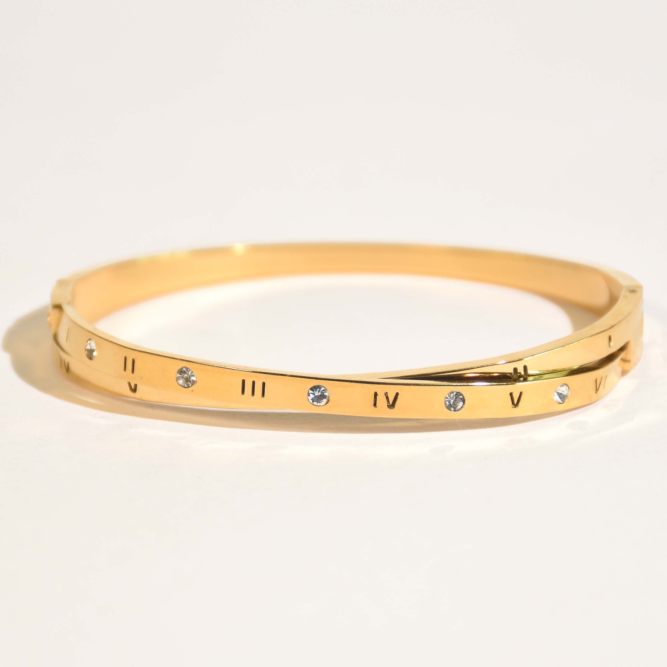 Roman Twisted Bangle