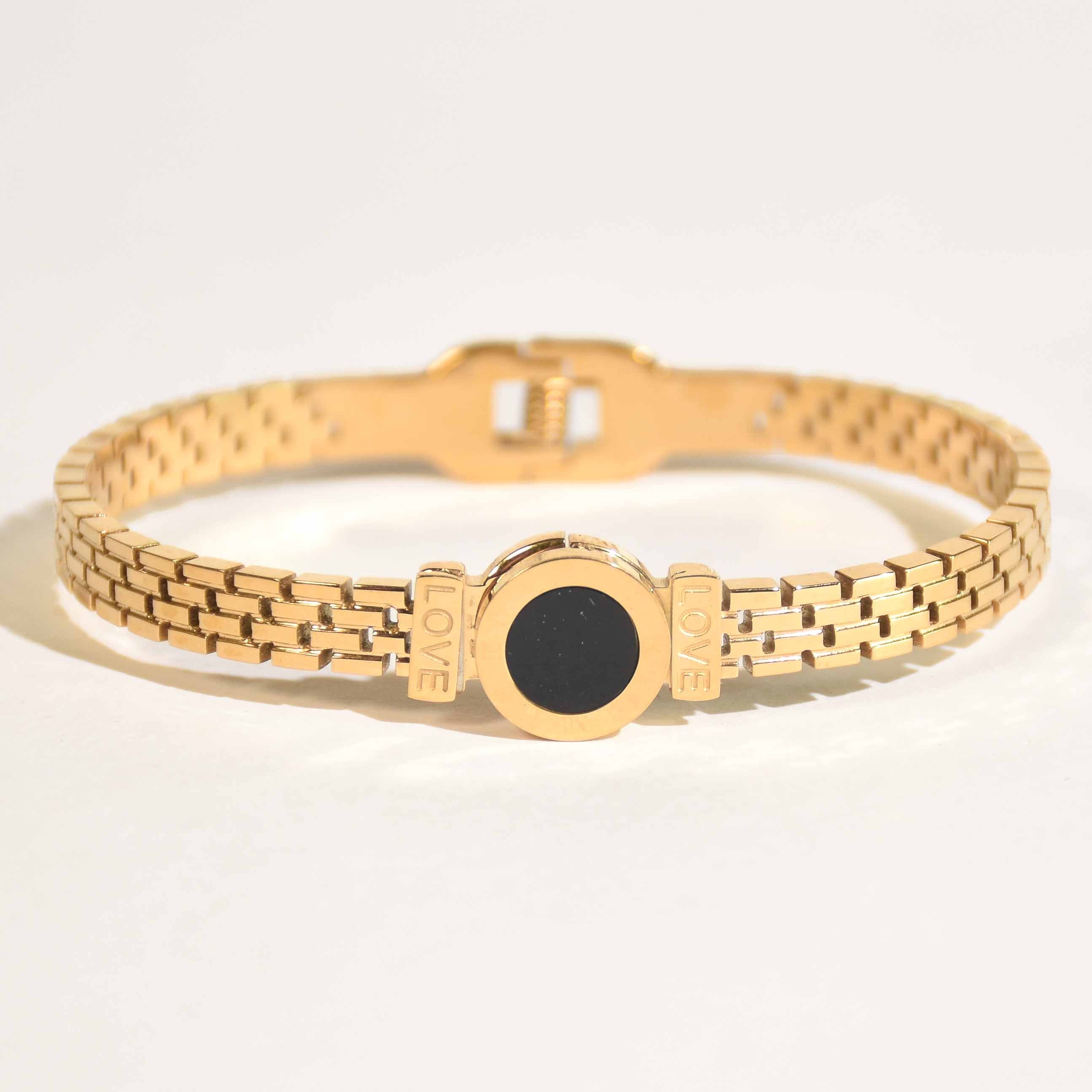 Black Roman Bangle