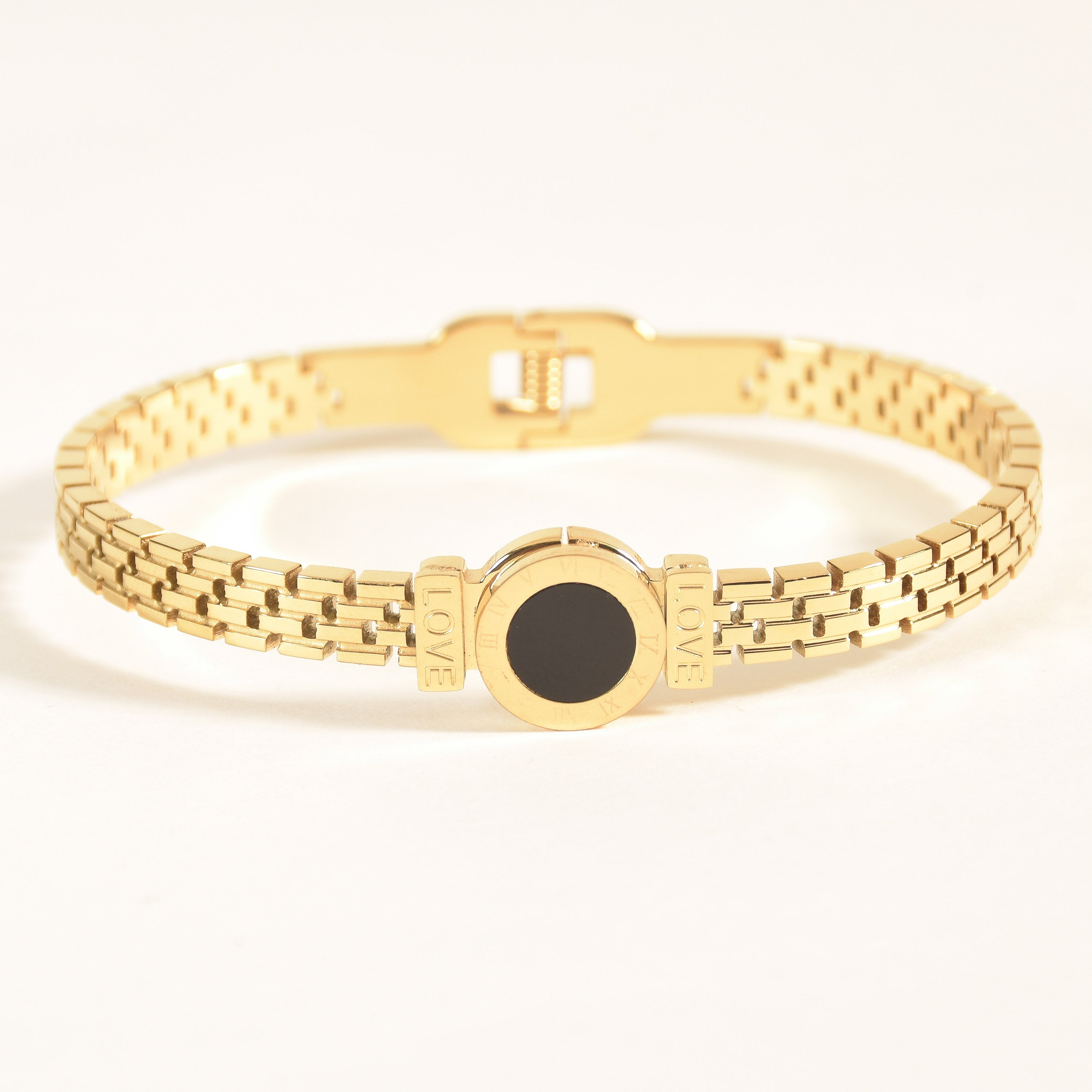 Black Roman Bangle