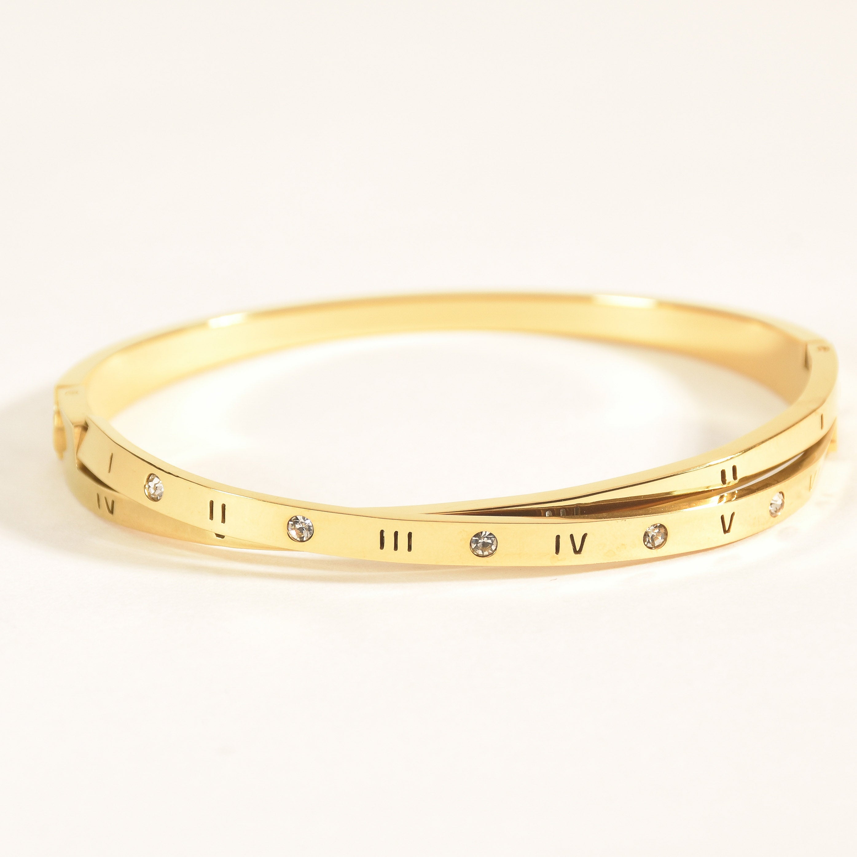 Roman Twisted Bangle