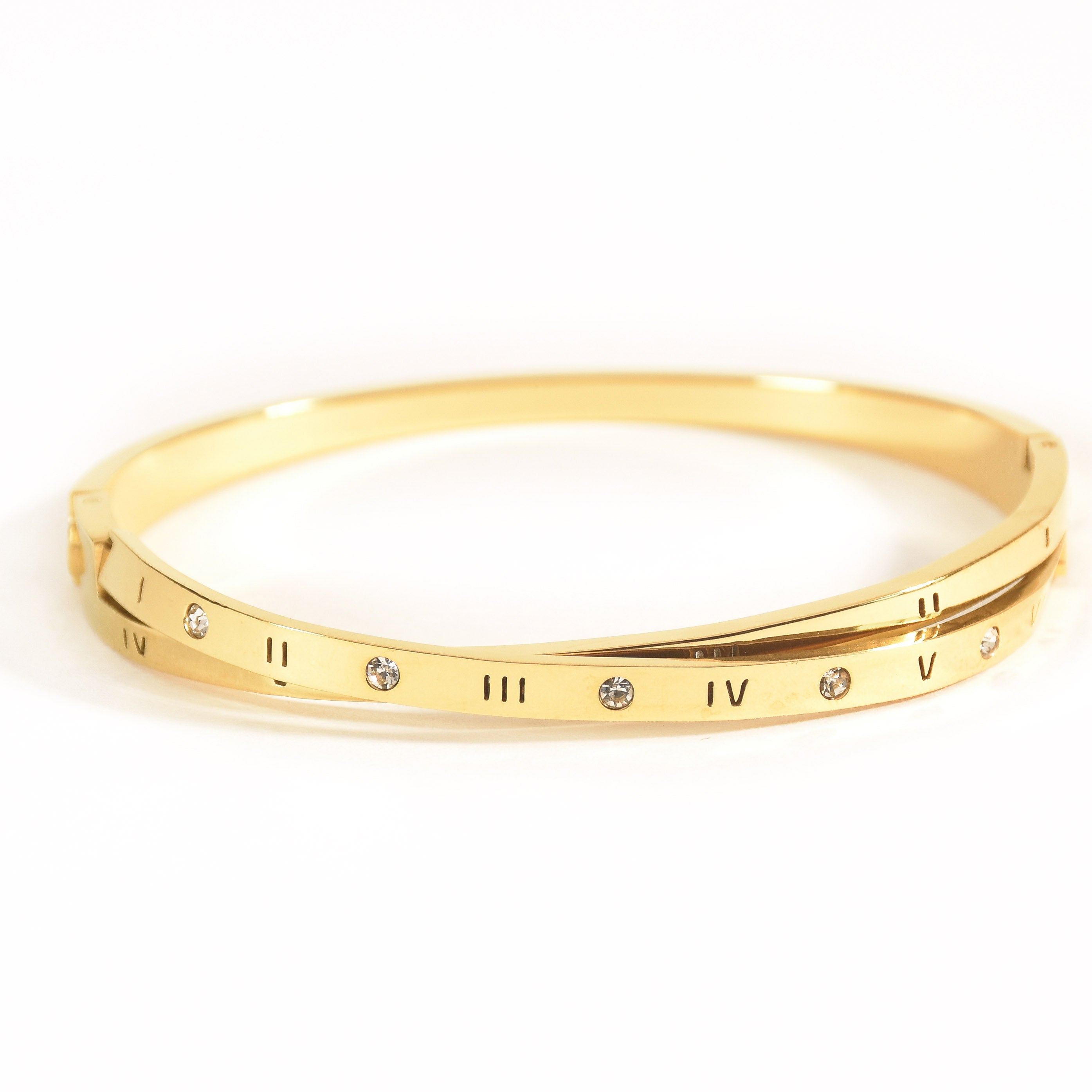 Roman Twisted Bangle