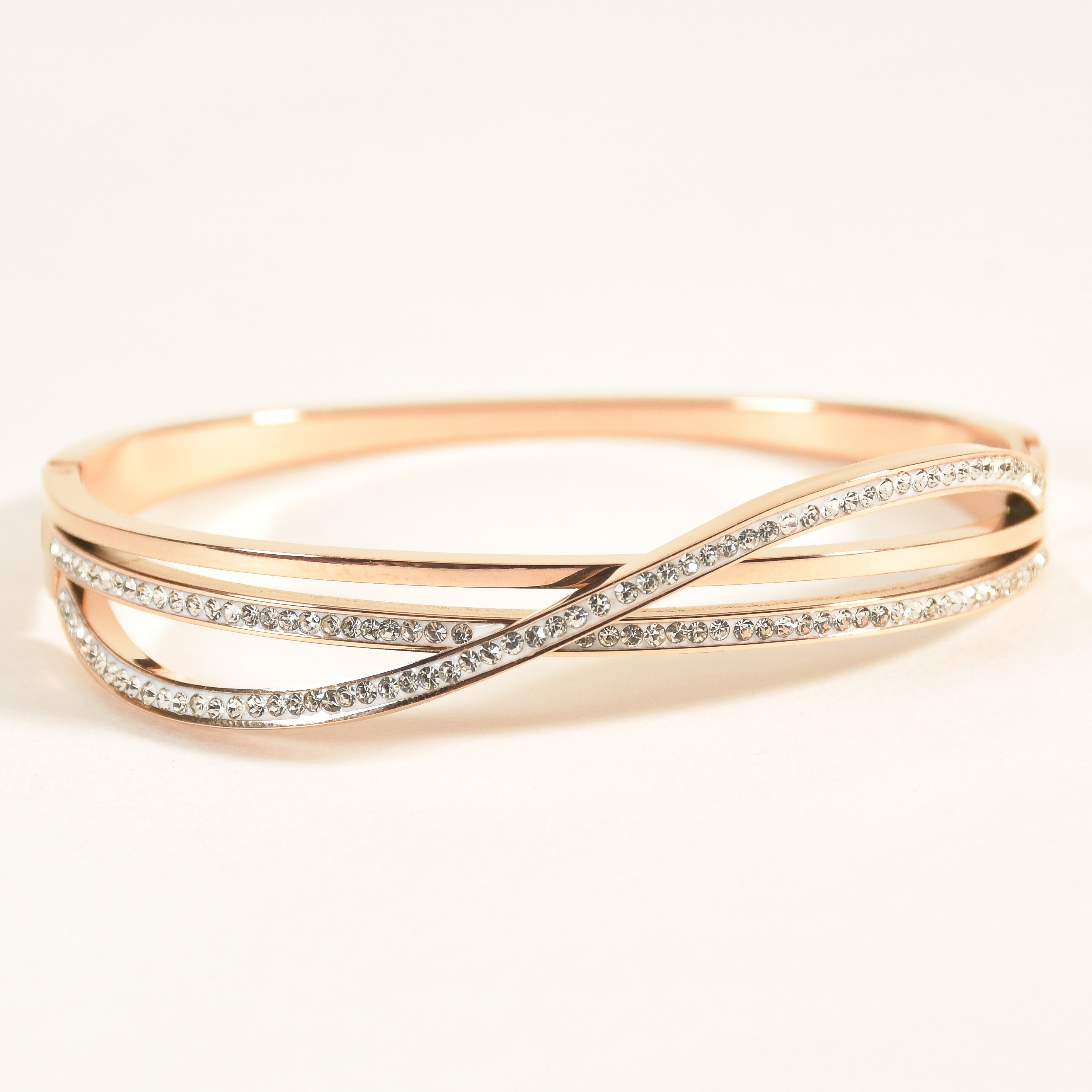 Studded Intervined Bangle