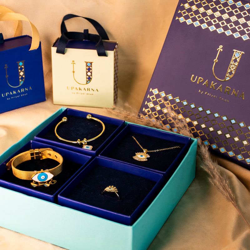 Evil Eye Dainty Gift Box Of 4