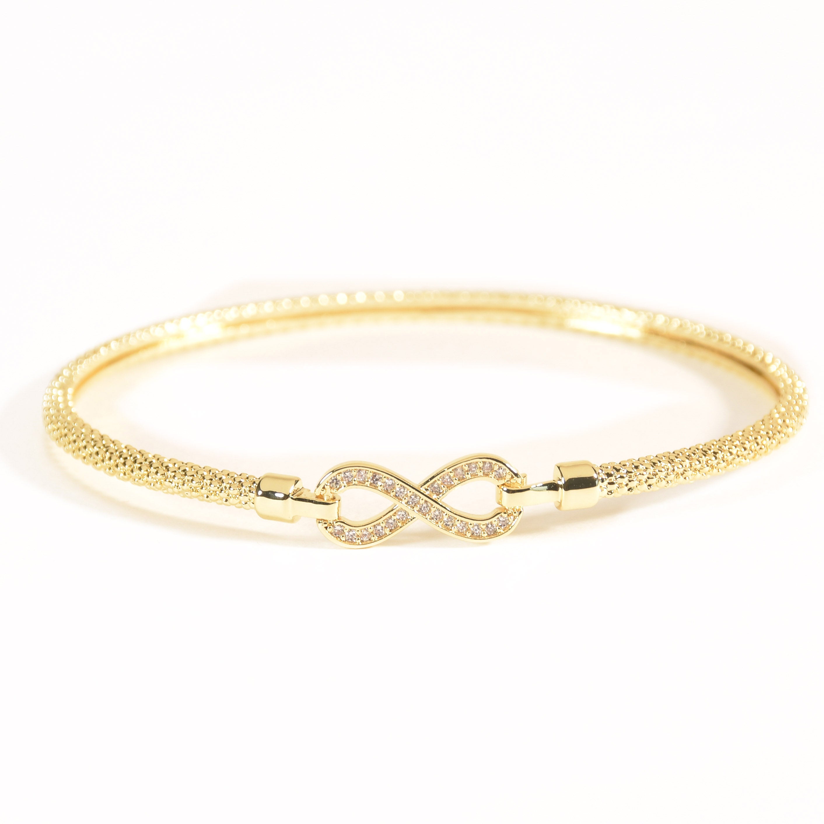 Infinity Dainty Bangle