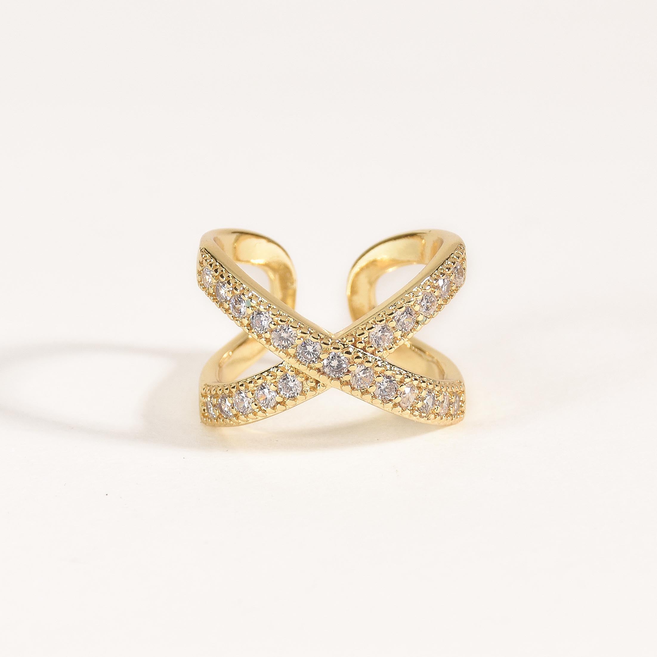 Diamond Criss Ring