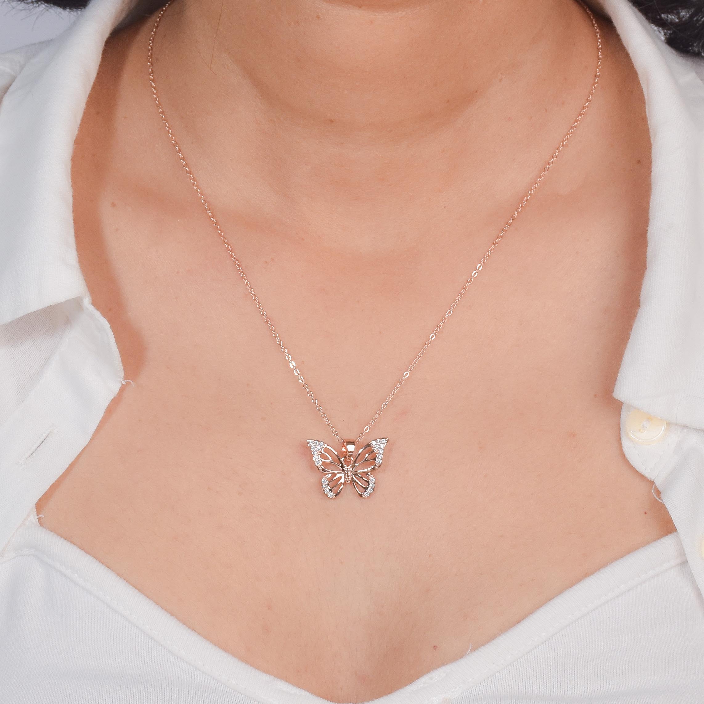 Enchanted Butterfly Necklace