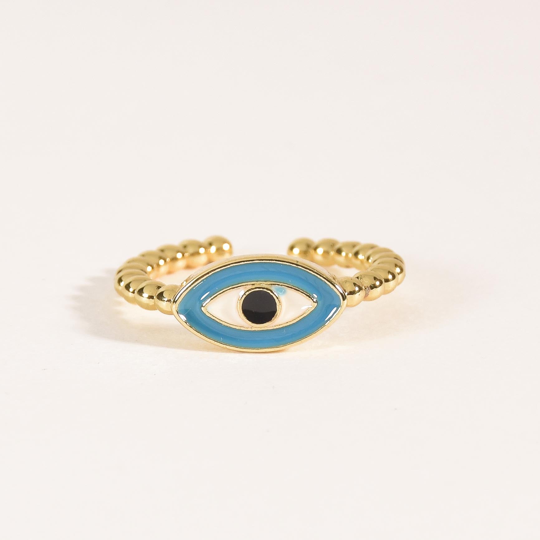 Pastel Evil Eye Ring