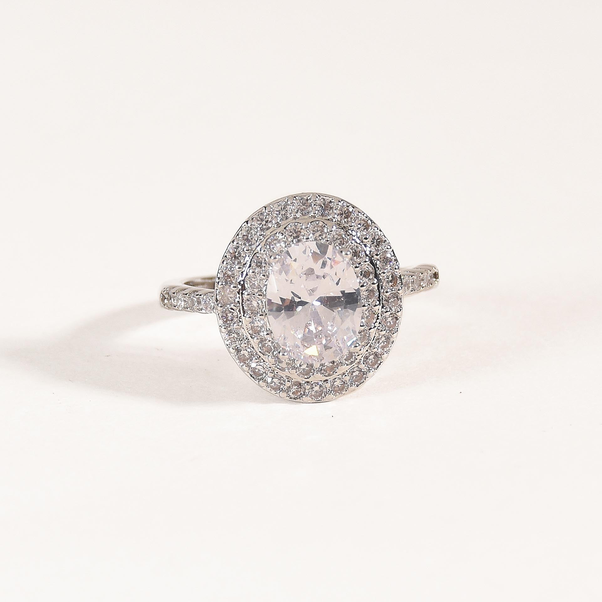 Oval Diamond Ring