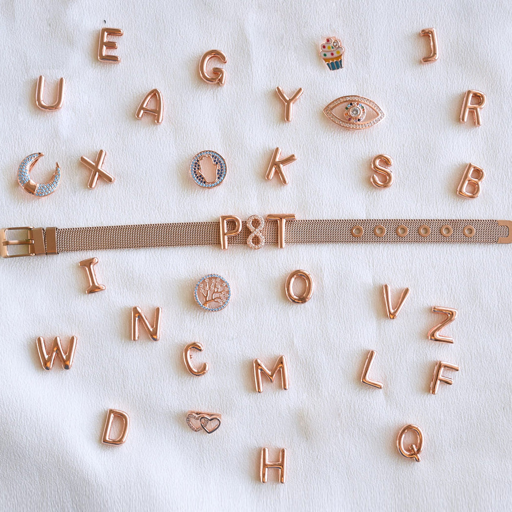 Personalised Initial Watch Bracelets