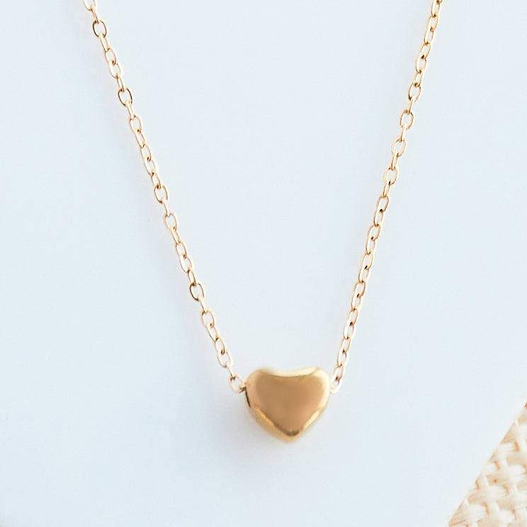 Golden Heart Necklace