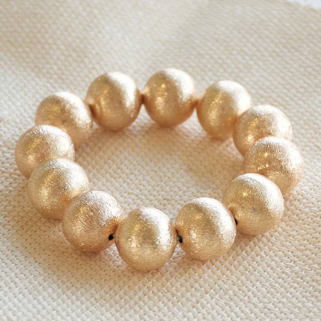 Chunky Stackable Bead Bracelet