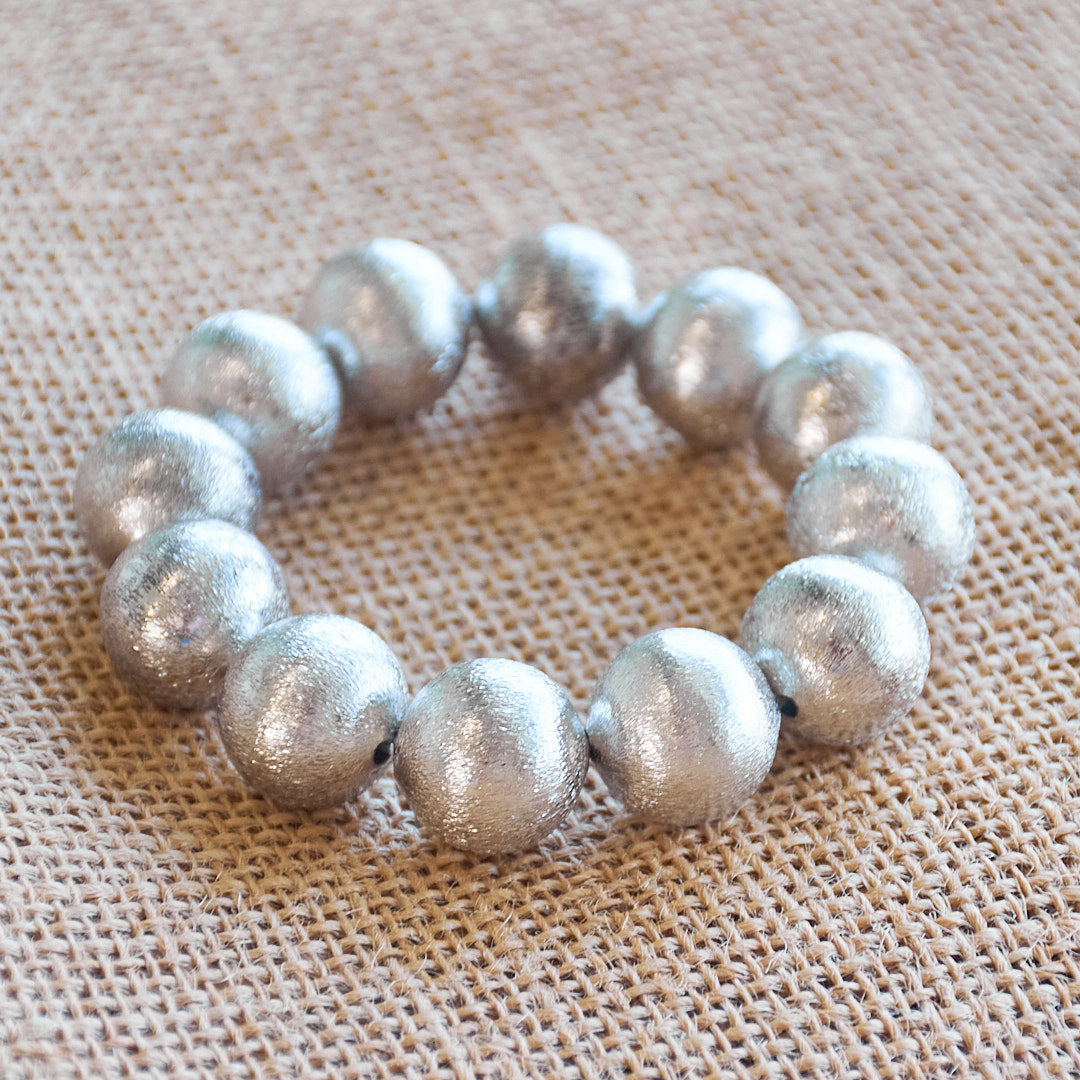 Chunky Stackable Bead Bracelet