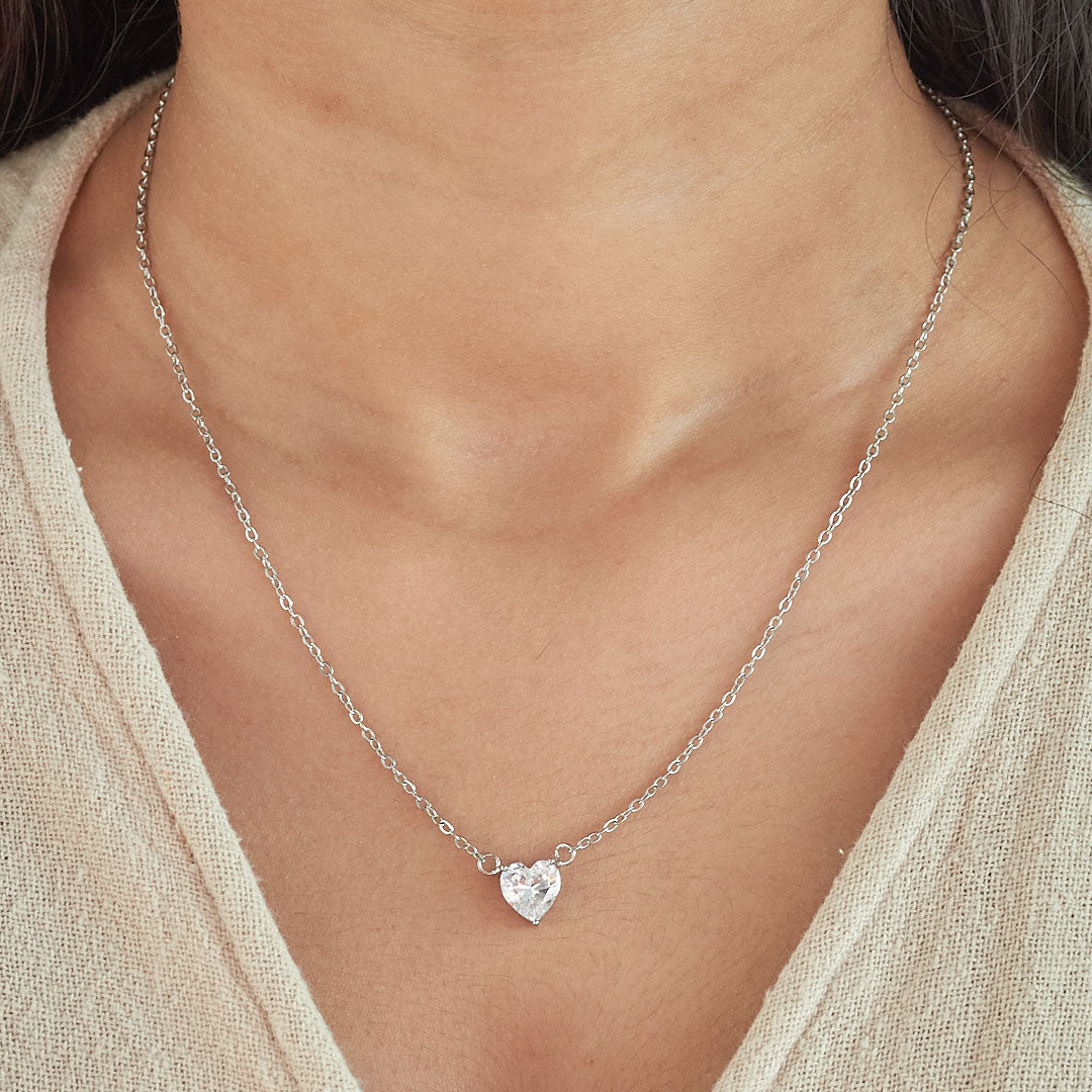 Diamond Heart Necklace