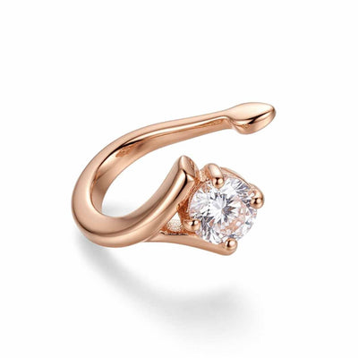 Elara Solitaire 925 Sterling Silver Nosepin