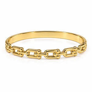 Elite Link Bangle | Anti-Tarnish