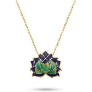 Eternal Lotus Necklace | Anti-Tarnish | Gold Plated