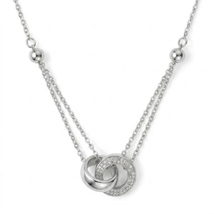 Eternal Orbit 925 Sterling Silver Necklace