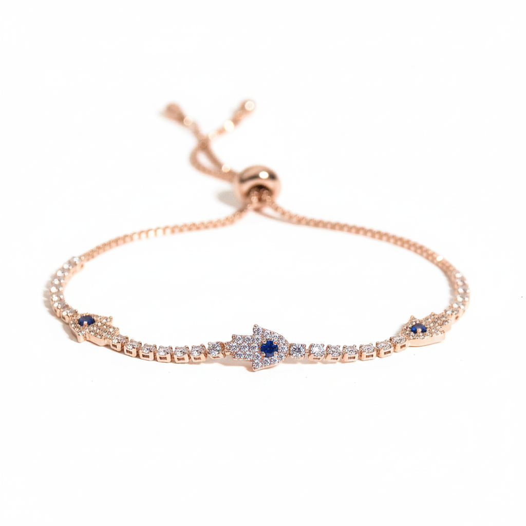 Triple Hamsa Bracelet