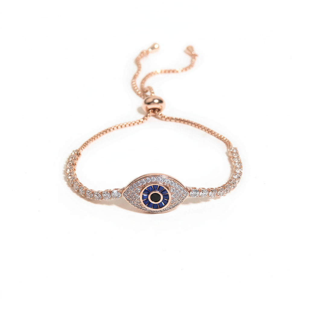 Evil Eye Tennis Bracelet