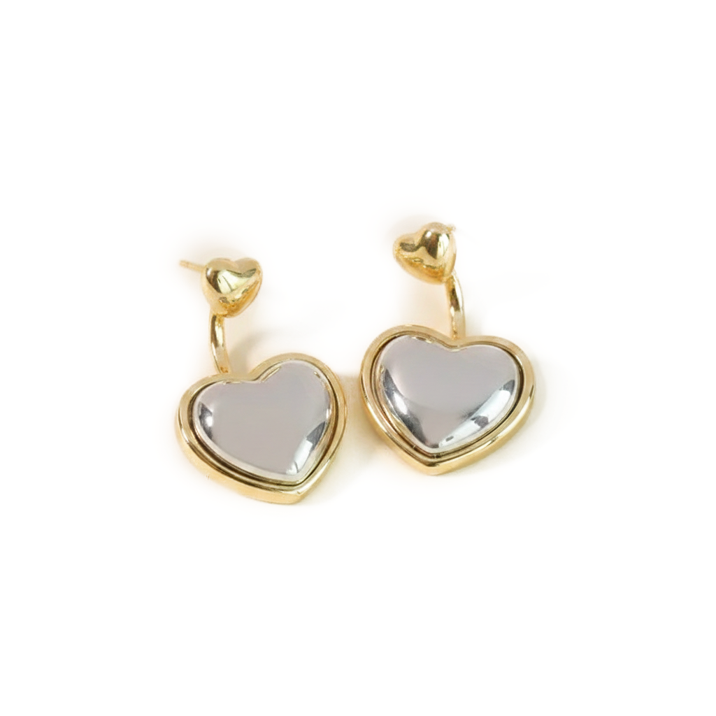 Dreamy Heart Drop Earring