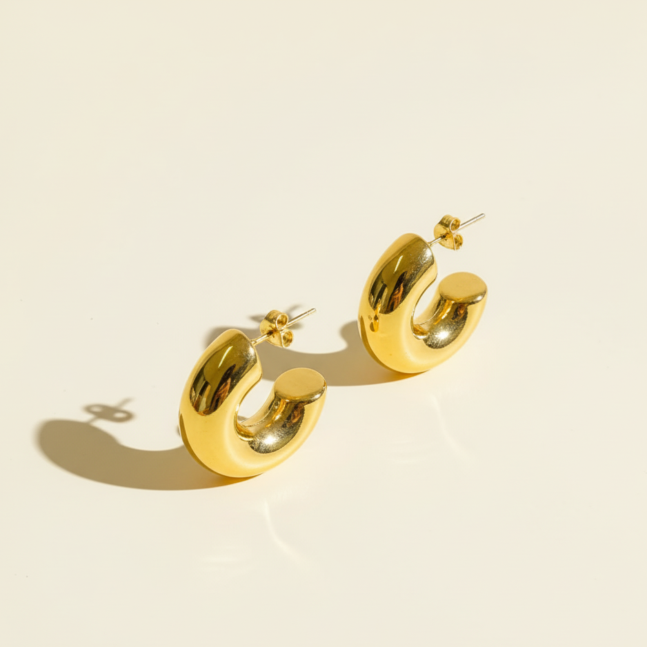 Big Bold Cloud Hoops