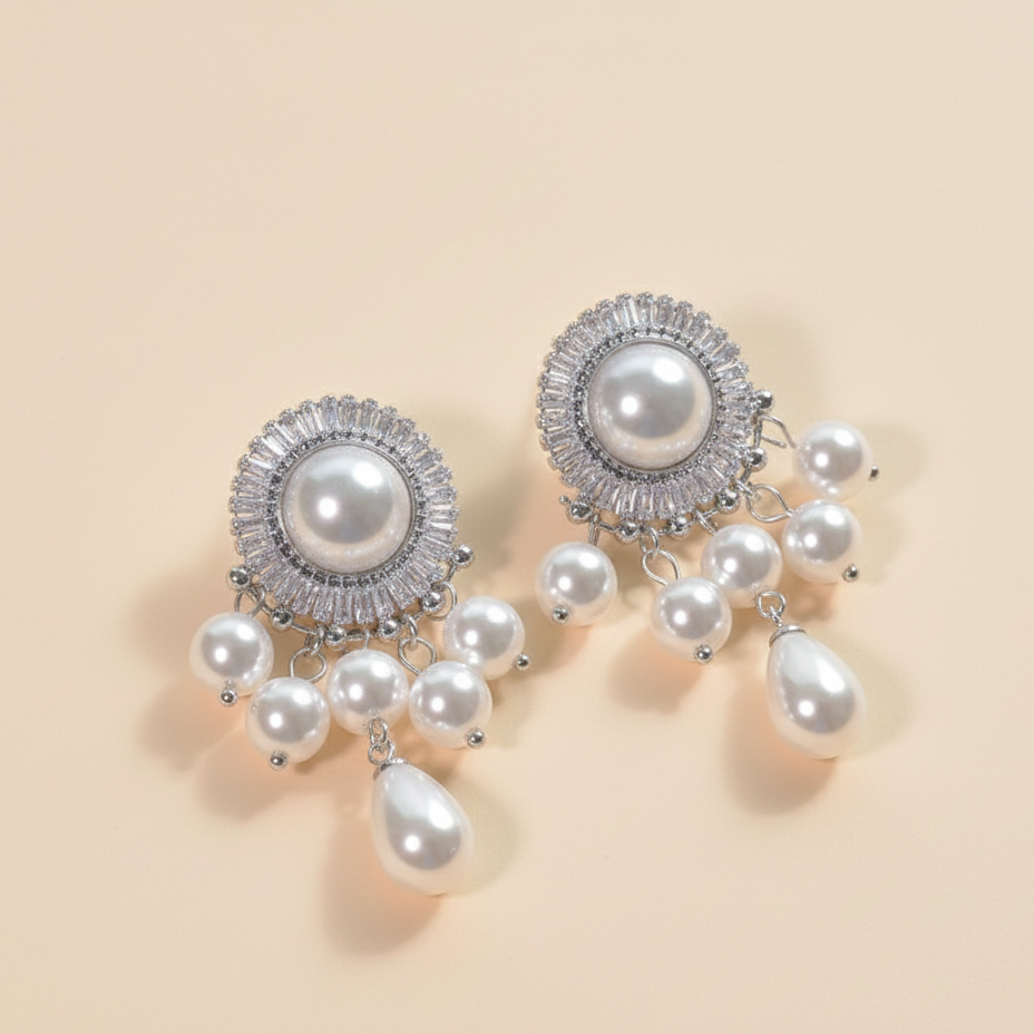 Celestial Pearl Earring
