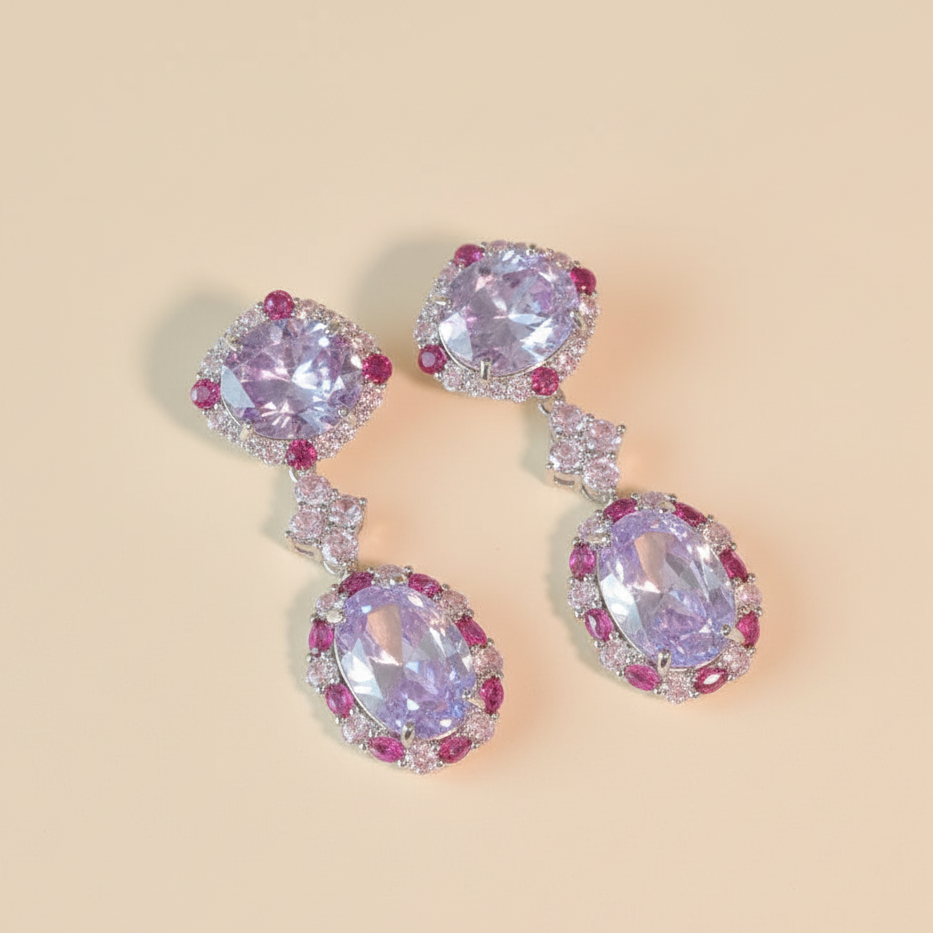 Lavender Drift Earrings