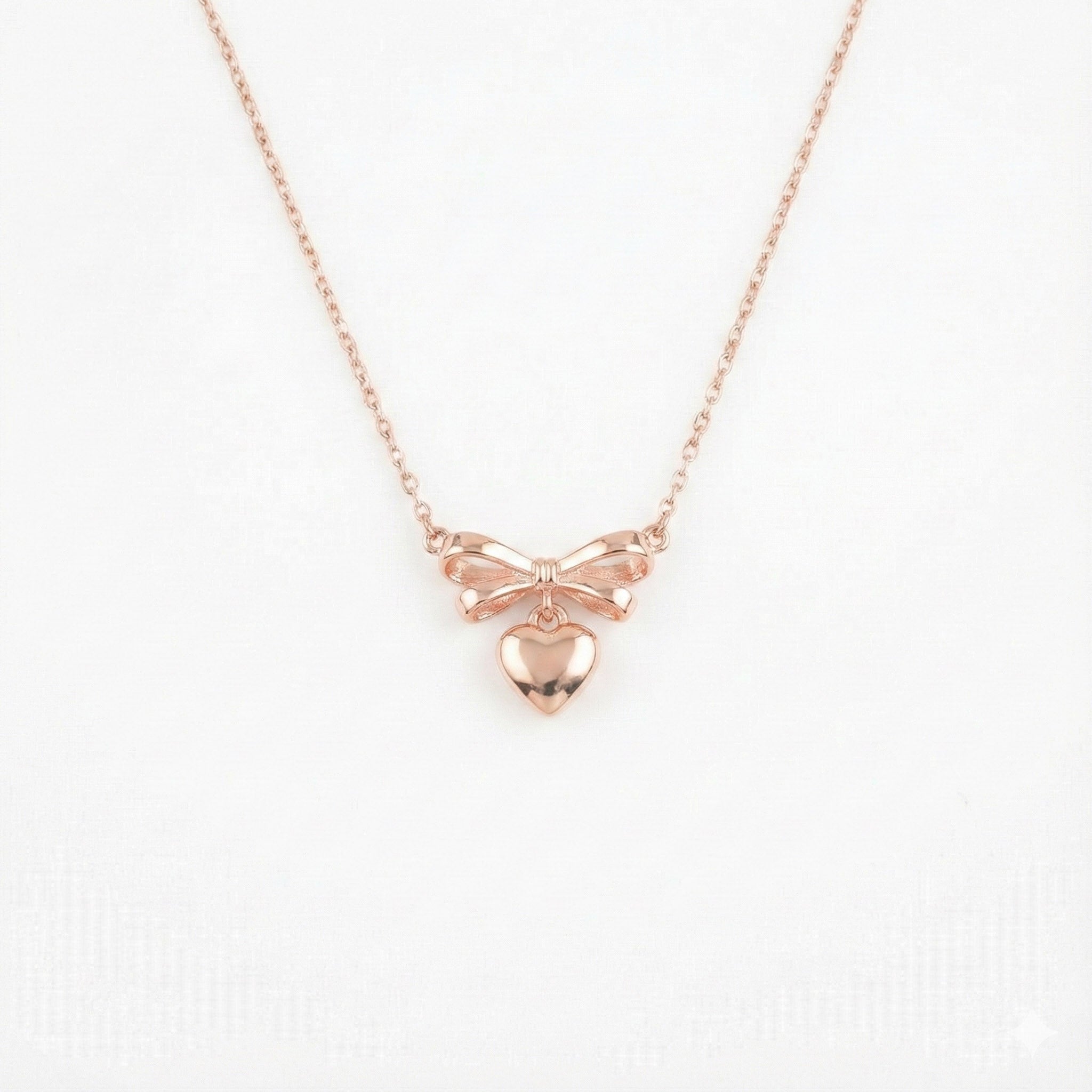 Sweetheart Bow Necklace
